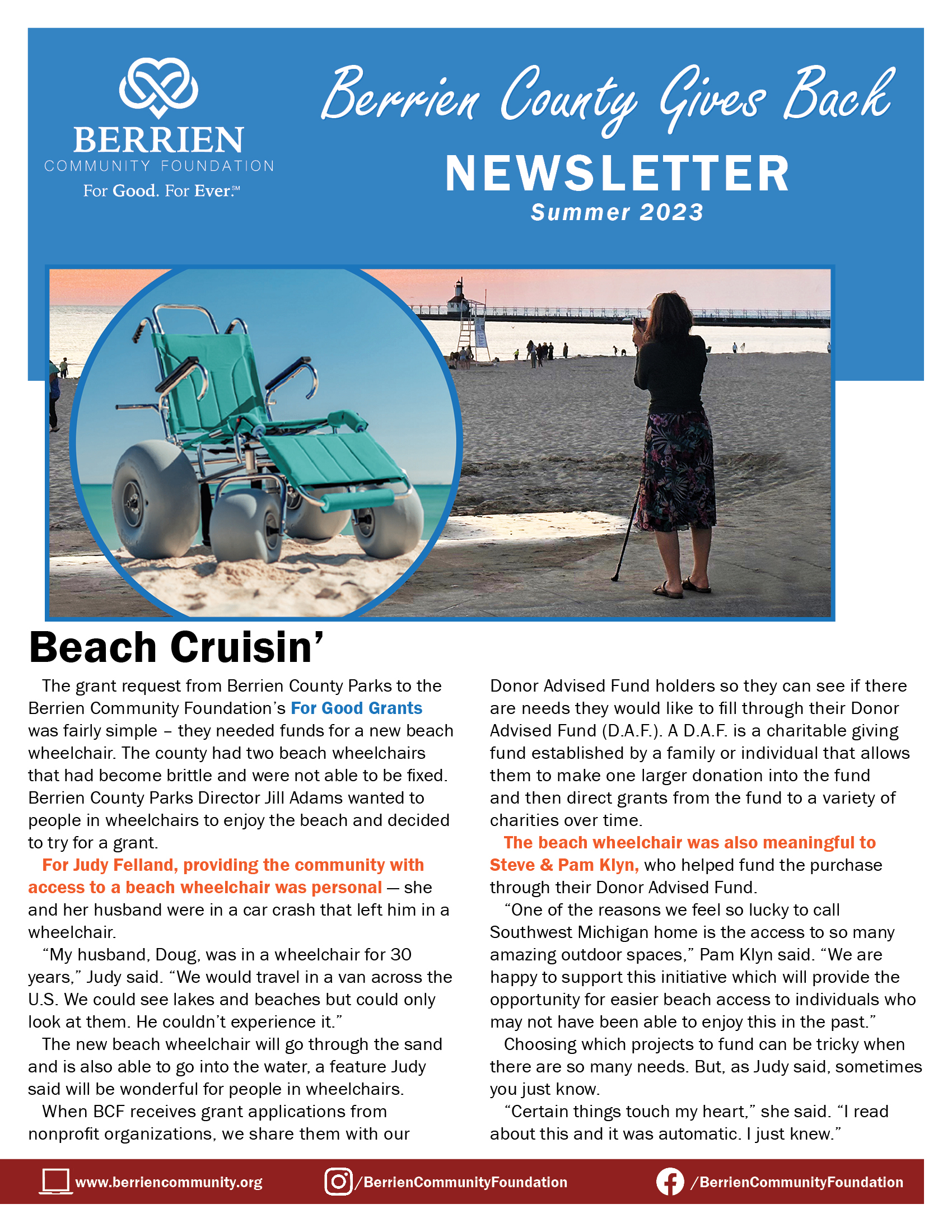 Image of the newsletter that can be downloaded and viewed as a .pdf file by clicking the link above.