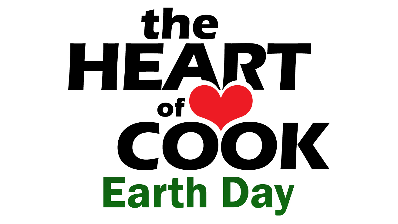 Heart of Cook Earth Day logo