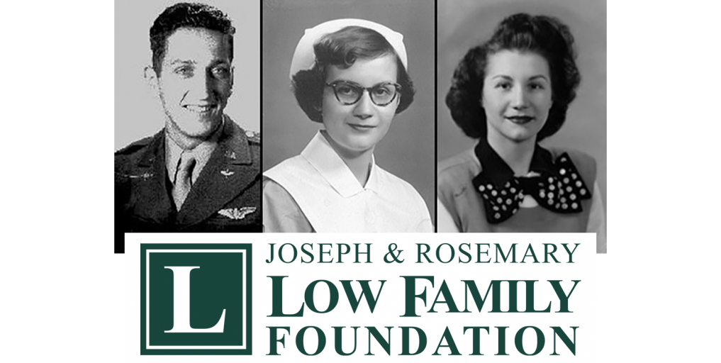 collage photo of three headshots showing Joseph, Rosemary and Wilma